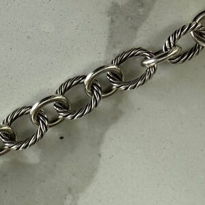 David Yurman Silver Chain Bracelet